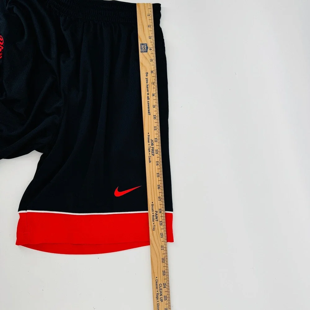 Nike‎ Ohio State Buckeyes Mens Shorts M Black Red Dri-FIT Basketball  CV5087-010